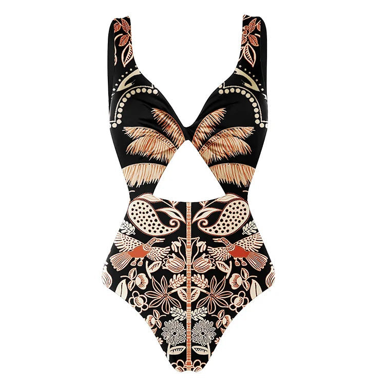 Slim One-Piece Swimsuit