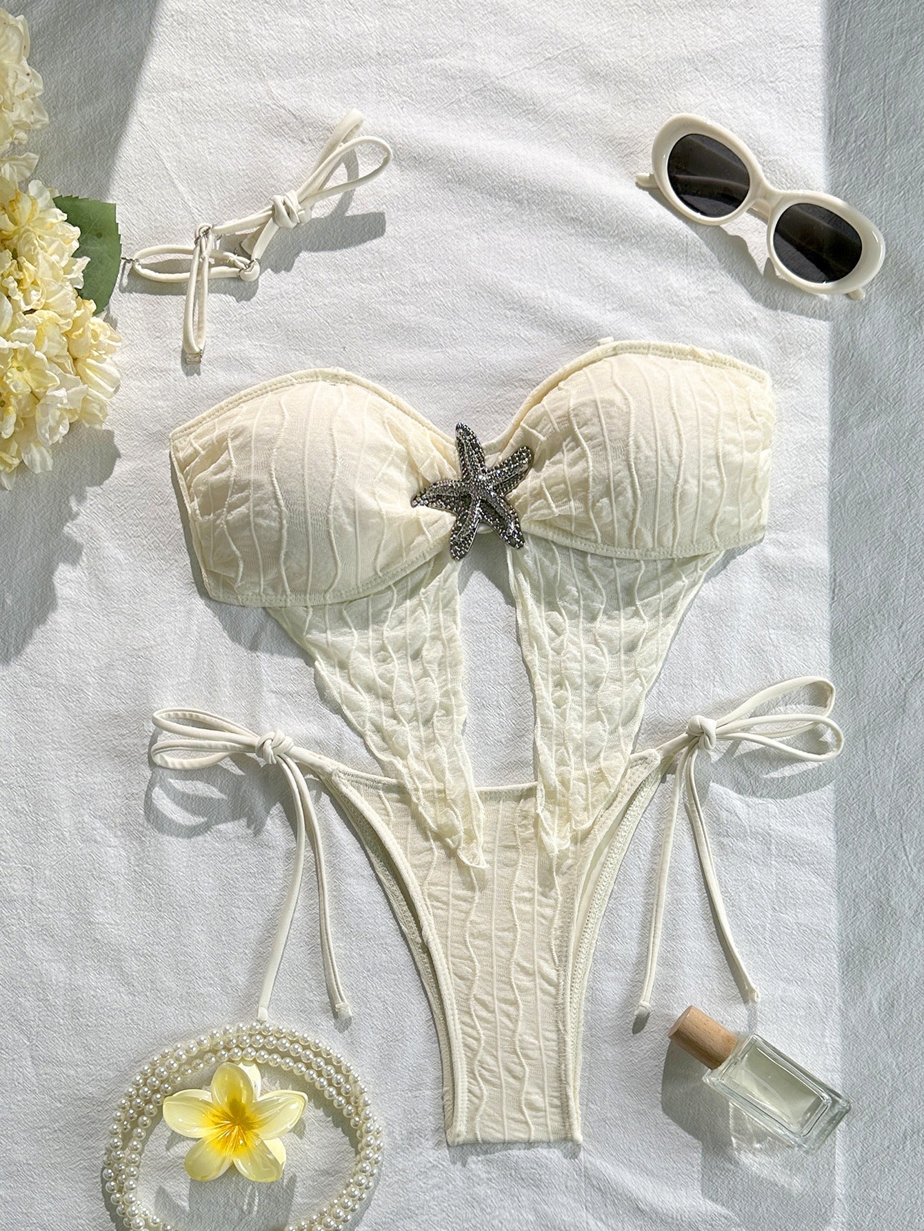 Beach Vacation One-Piece Swimsuit