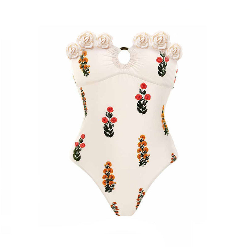 Bandeau One-Piece Swimsuit