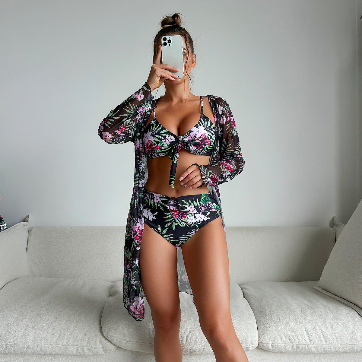 Two-Way One-Piece Swimsuit
