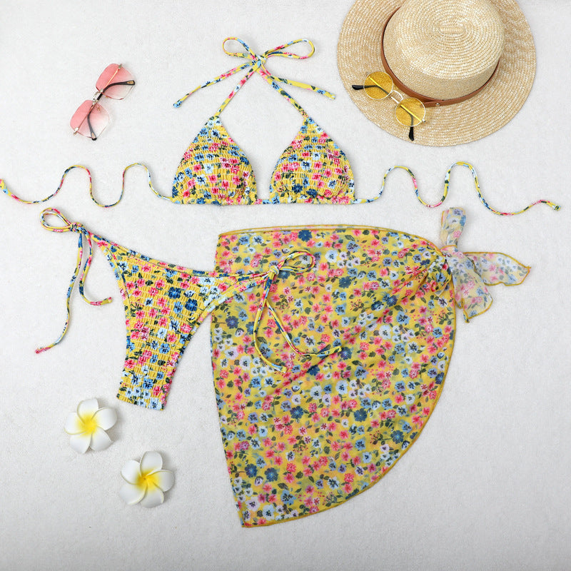 Print One-Piece Swimsuit