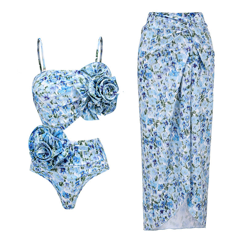 Floral One-Piece Swimsuit