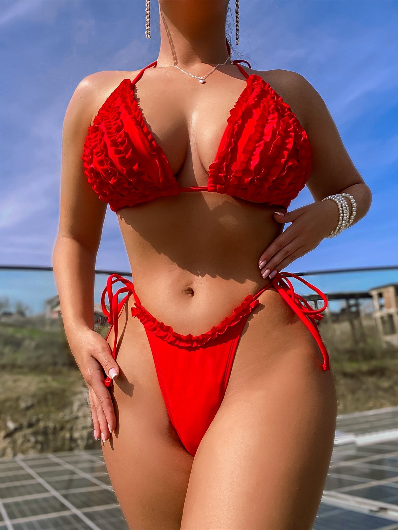Bandage One-Piece Swimsuit