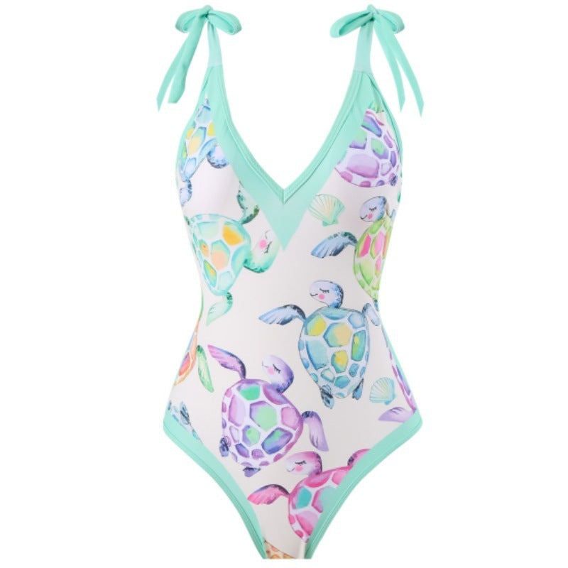 Vacation Beach One-Piece Swimsuit