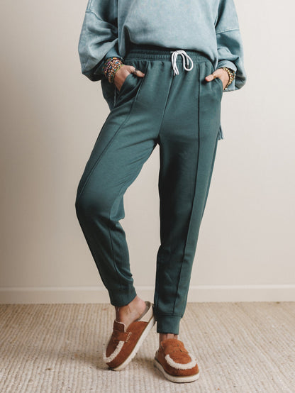 Pure Comfort Jogger Sweatpants - Ash Jade