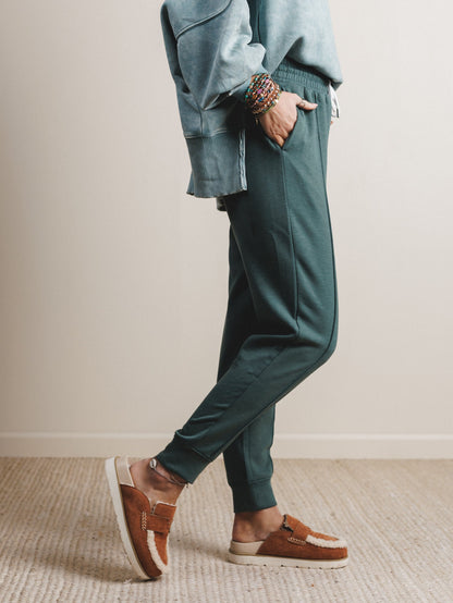 Pure Comfort Jogger Sweatpants - Ash Jade