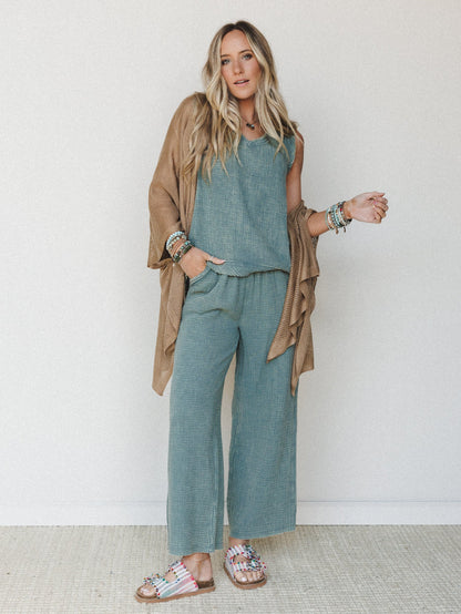 On A Trip Pants - Ash Jade