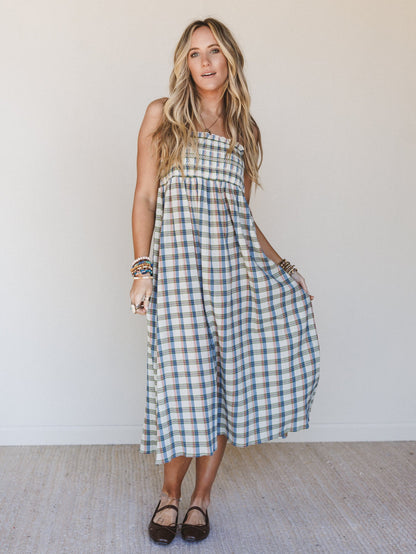 Journey Home Maxi Skirt  - Denim