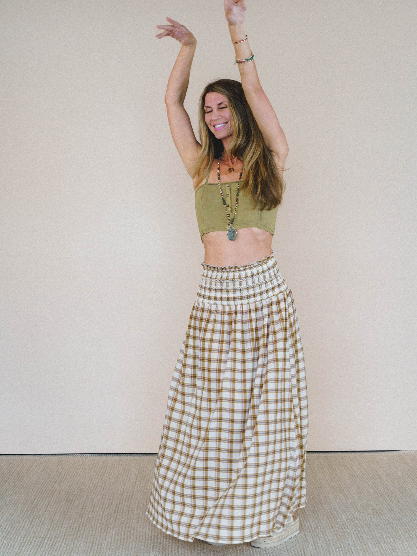 Journey Home Maxi Skirt - Mocha