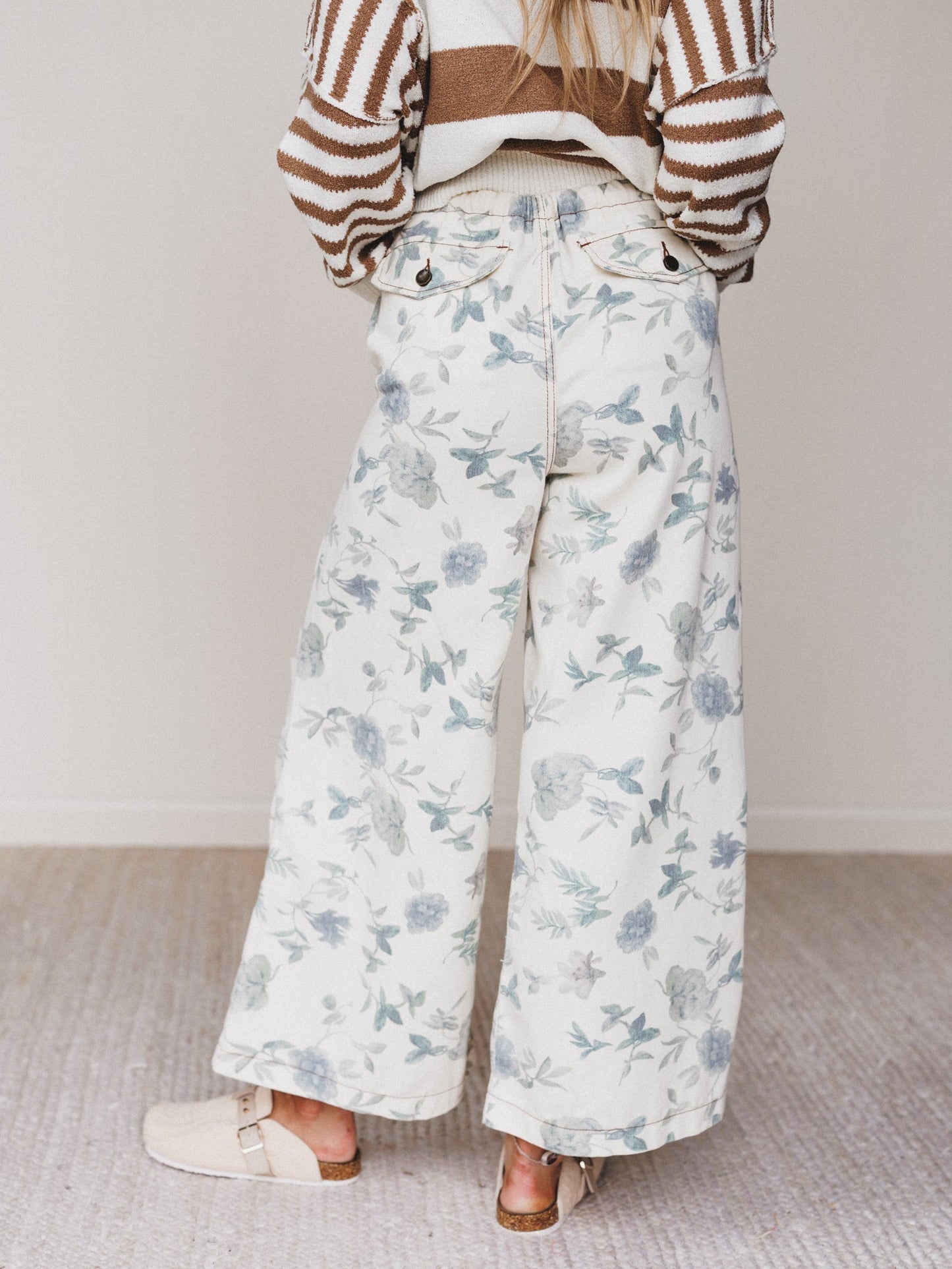 Softest Wild Wide Leg Pants - Cream