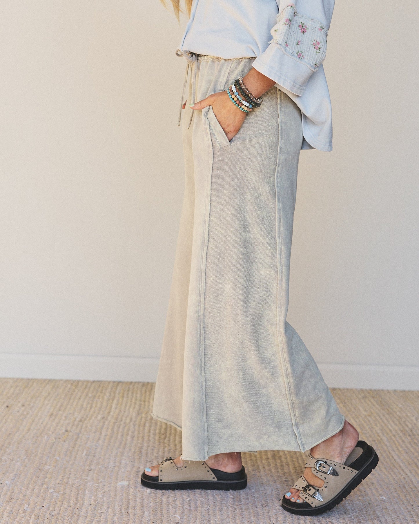 Hit the Mark Pants - Gray