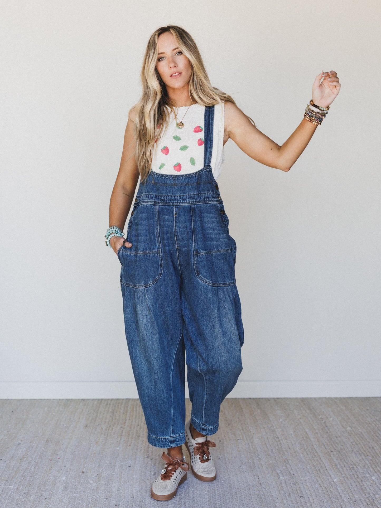 Farmer Chic Overalls - Denim