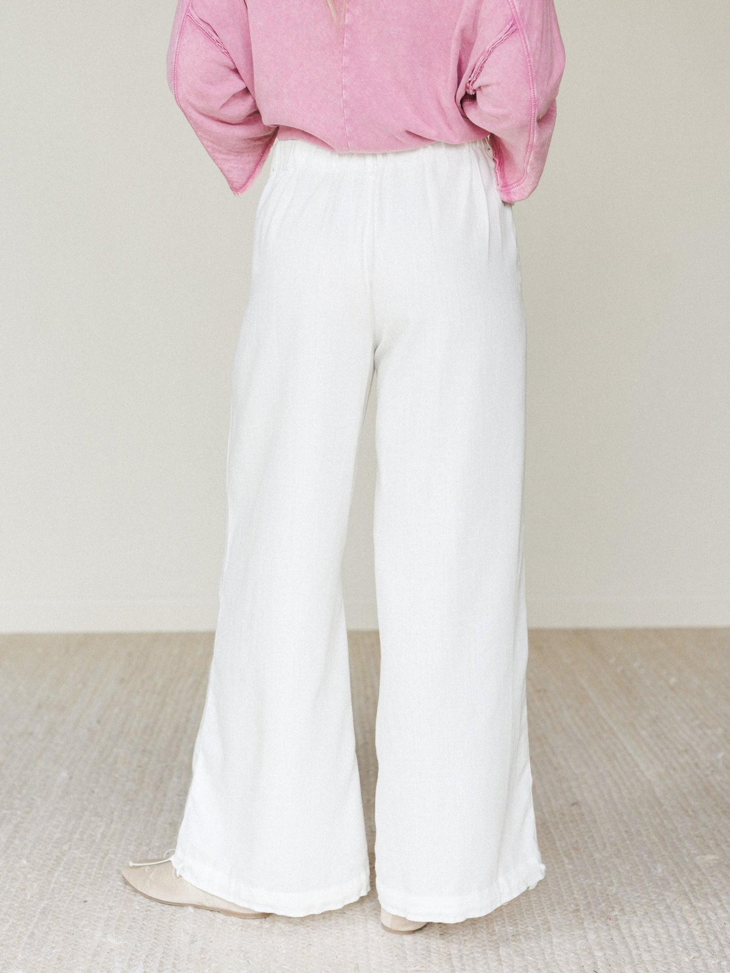 East Bay Loose Fit Cargo Jeans - White