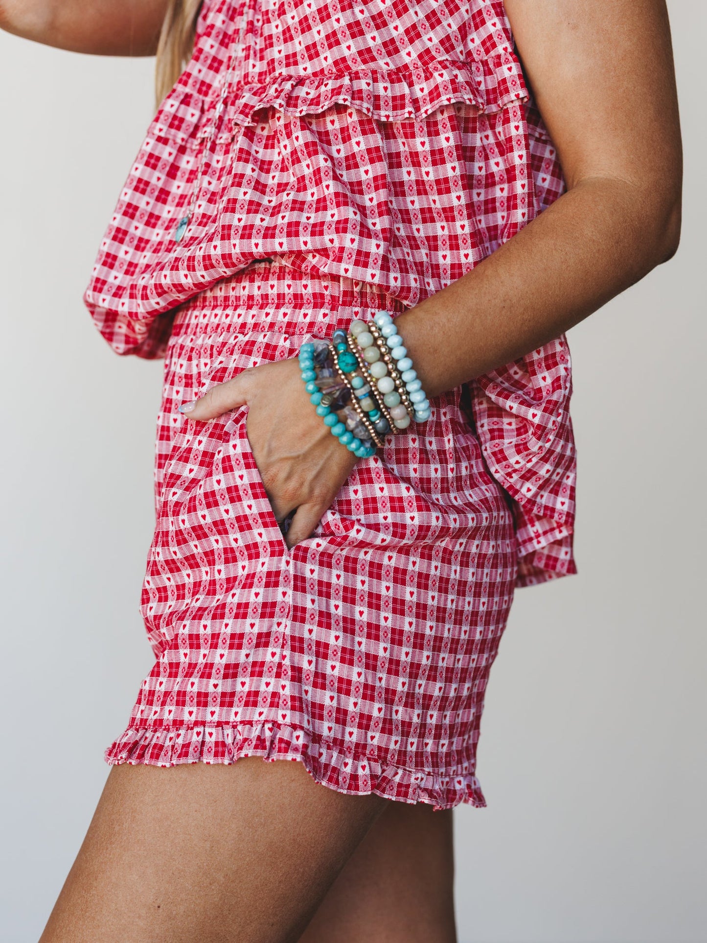 Mod Mood Shorts - Red