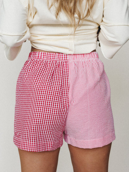 Spring Song Shorts - Red