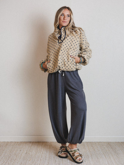 The Nest Laid Back Love Jogger Pants - Charcoal
