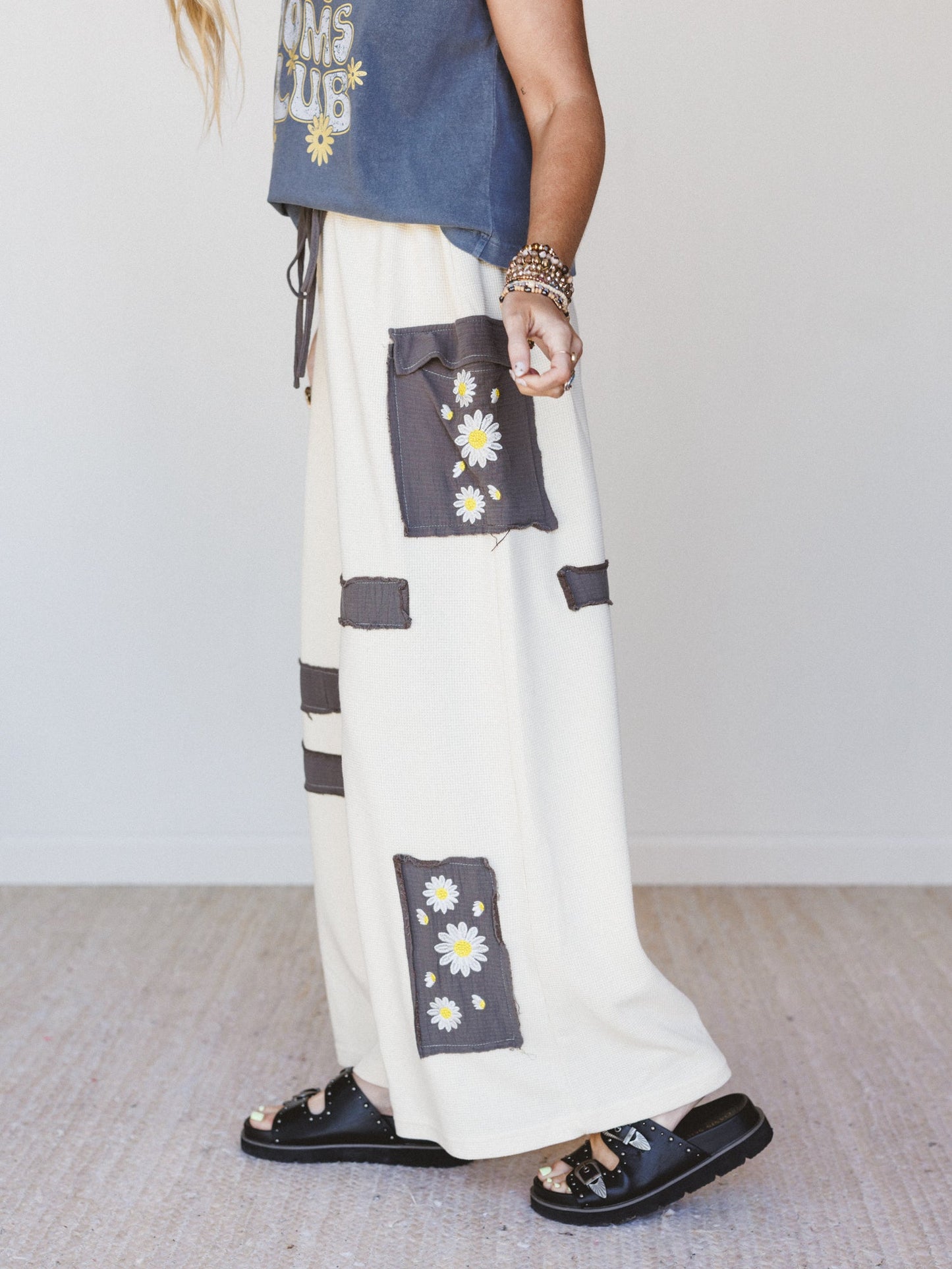 Star Dreams Pants  - Cream