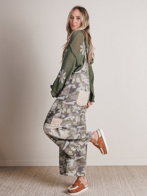 Beauty Of Change Jumpsuit - Camo