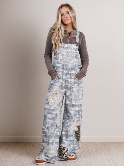 Camo Calling Overalls - Almond Camo