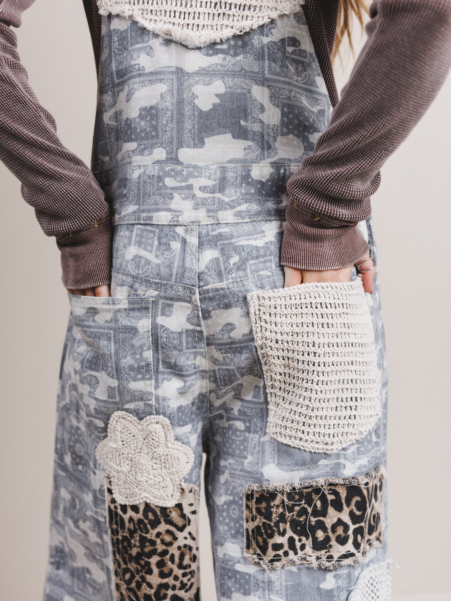 Camo Calling Overalls - Almond Camo