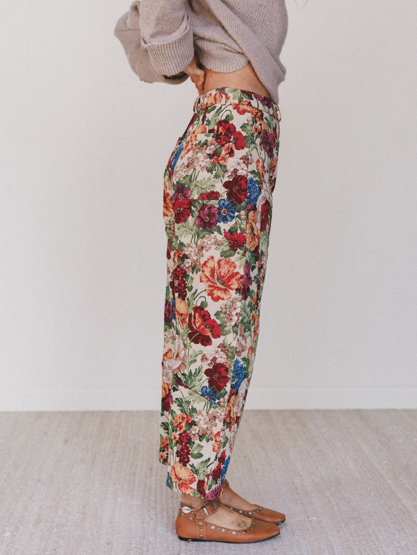 Rosy Drift Pants - Red