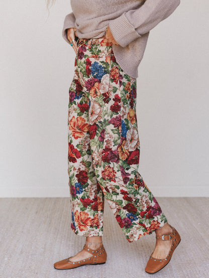 Rosy Drift Pants - Red