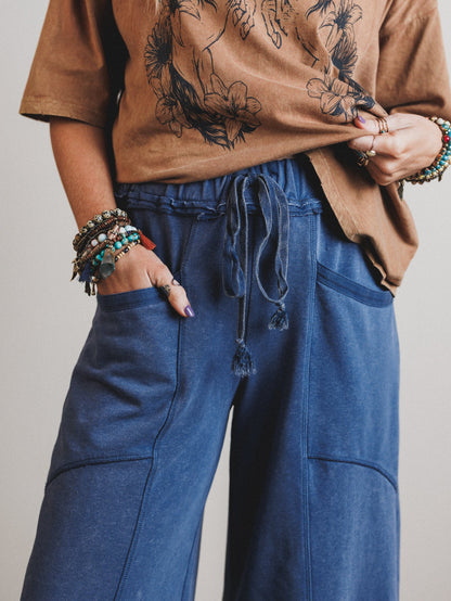 Soft Comfort Lounge Pants - Denim