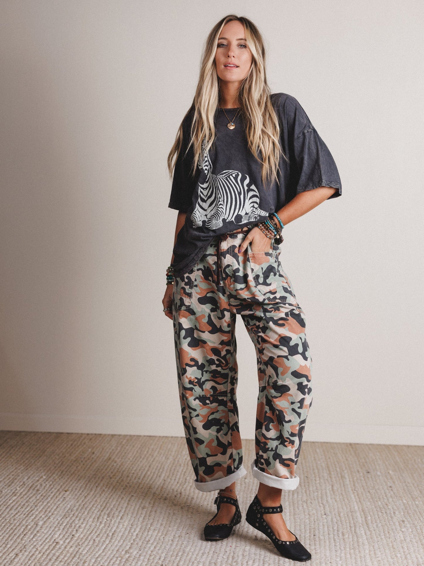 Golden Thistle Pants - Camo