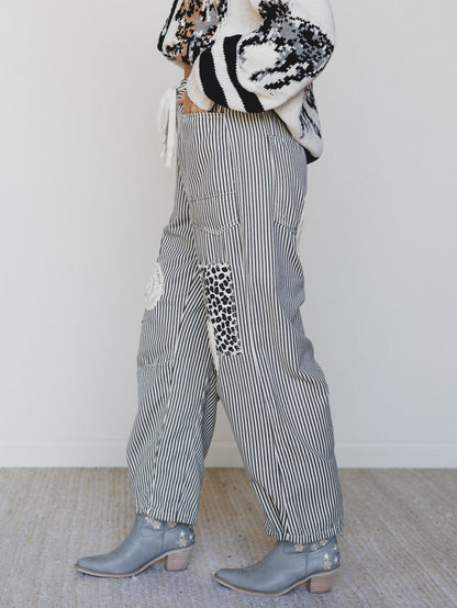 World Wide Pants - Choco Stripe
