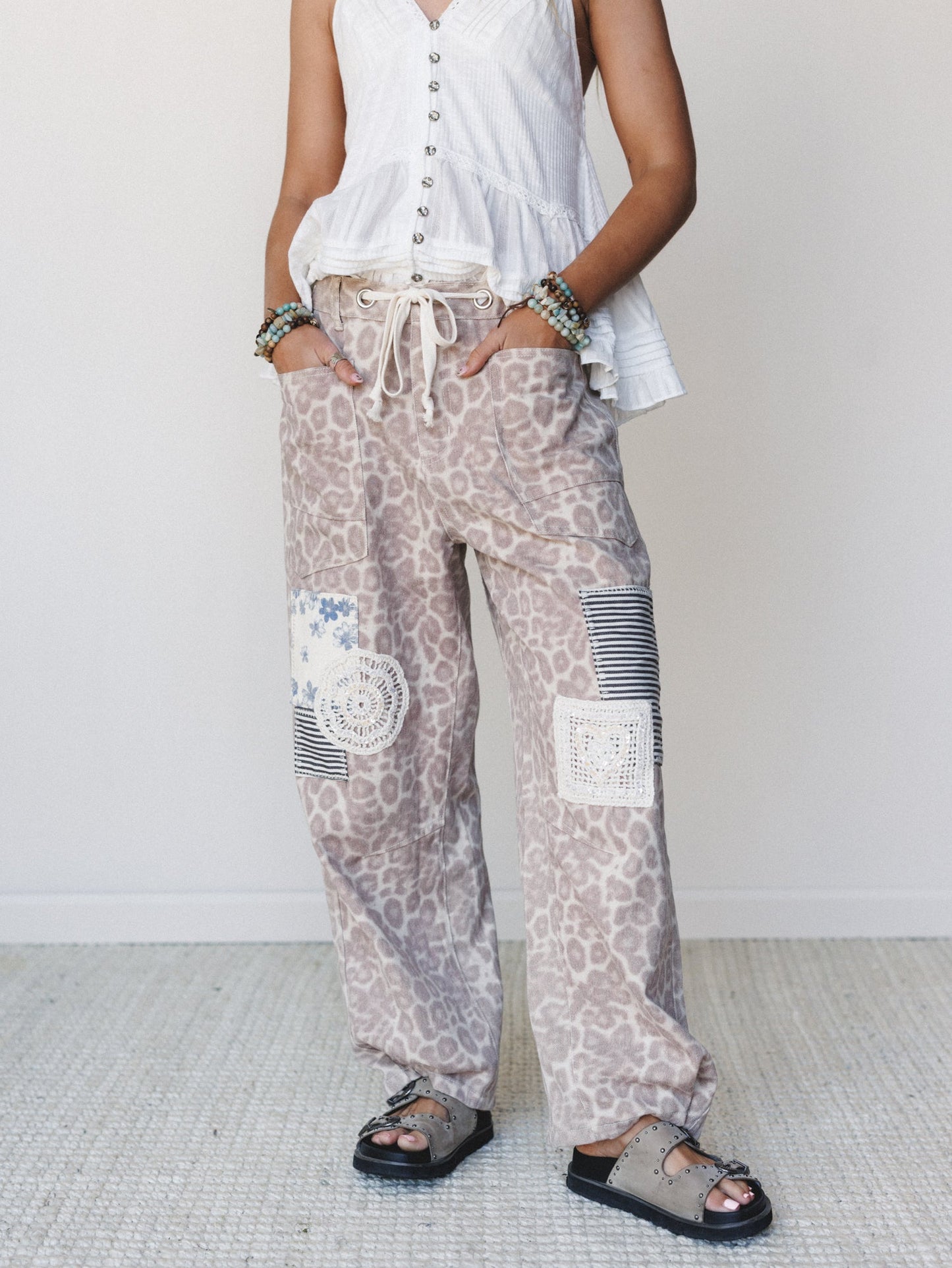 Wild Ways Pants - Leopard Multi