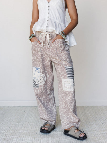 Wild Ways Pants - Leopard Multi