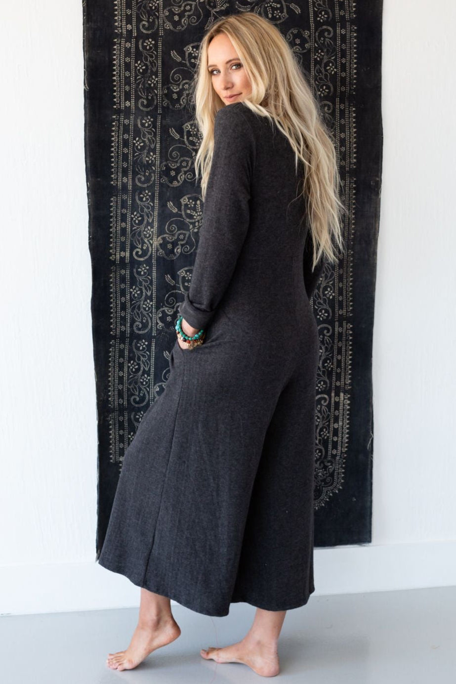 Simply Comfort Jumpsuit - Dark Gray