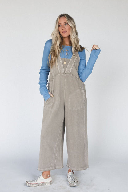 Meadow Dreamer Jumpsuit - Mushroom